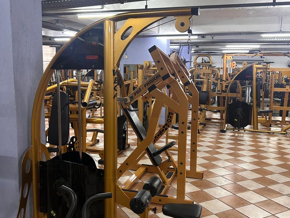 Imagem da estrutura da academia