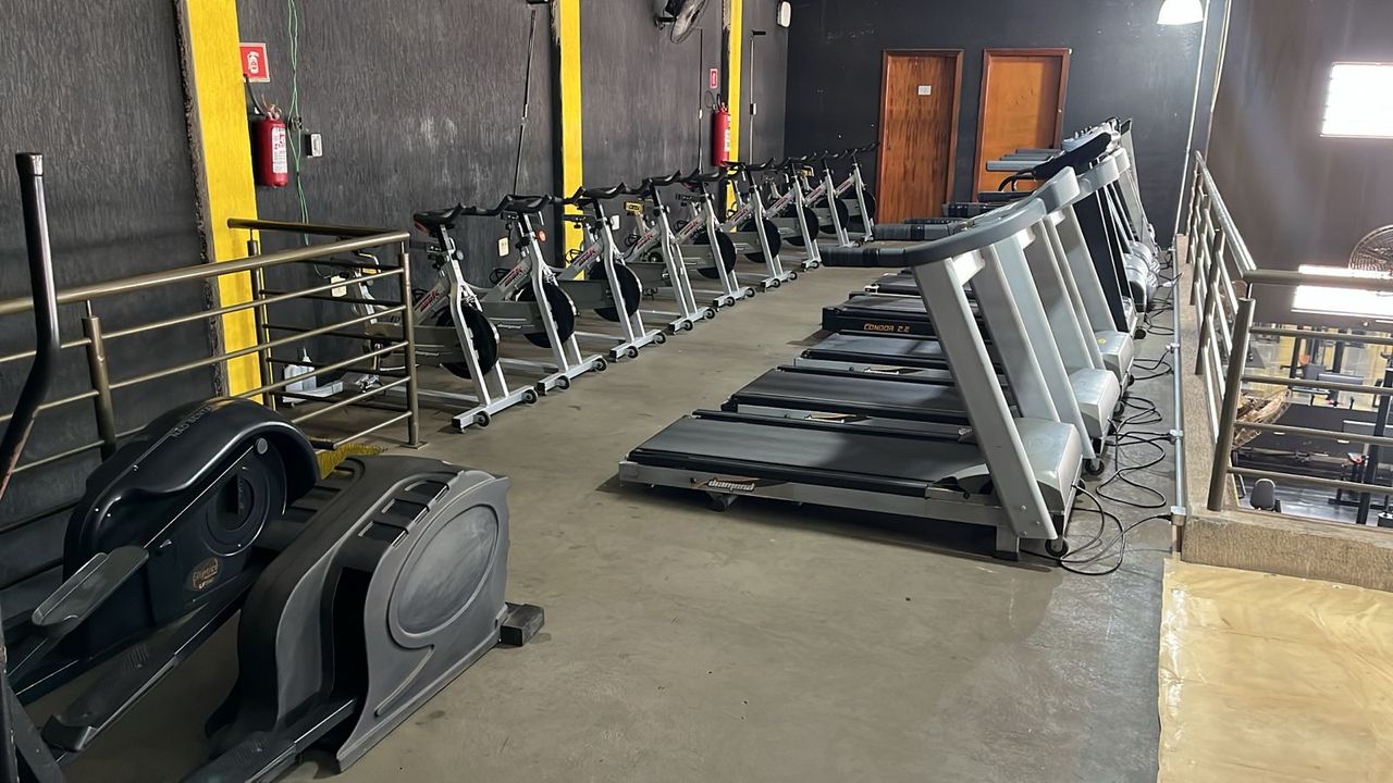 Imagem da estrutura da academia