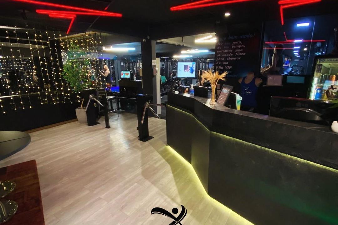 Imagem da estrutura da academia