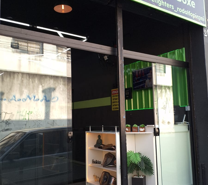 Imagem da estrutura da academia