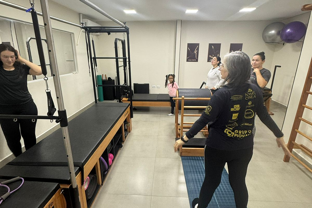 Imagem da estrutura da academia