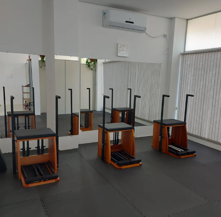 Imagem da estrutura da academia
