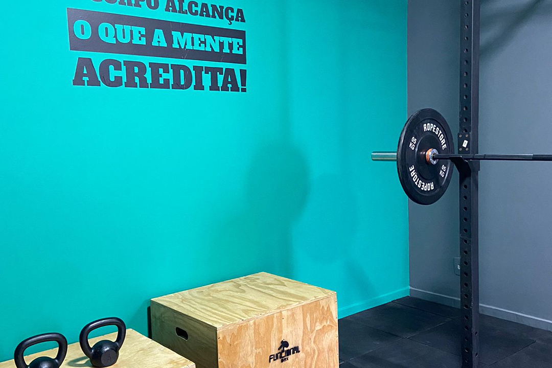 Imagem da estrutura da academia