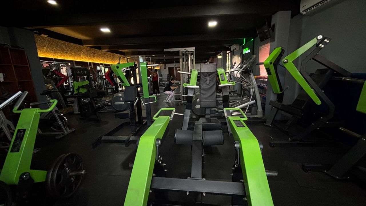 Imagem da estrutura da academia