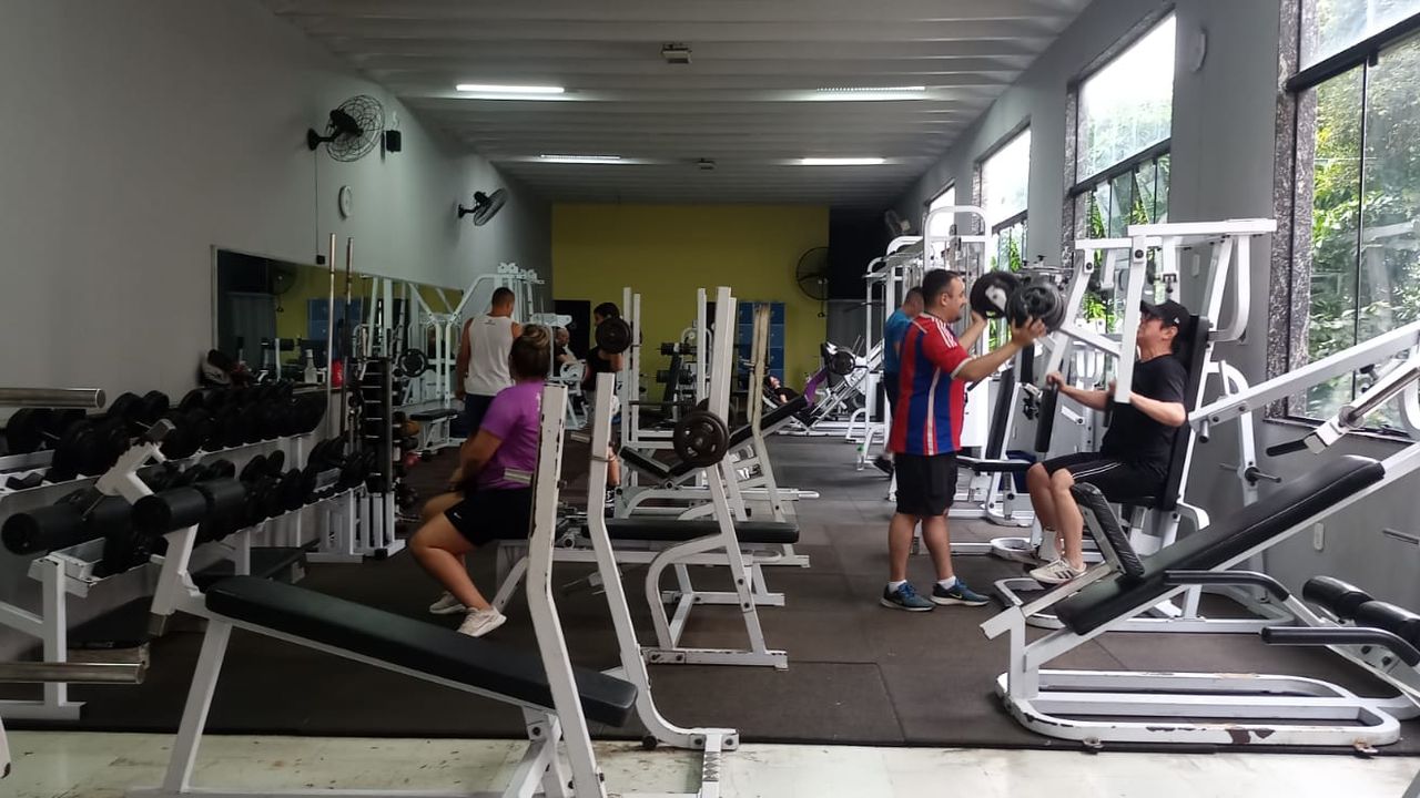 Imagem da estrutura da academia