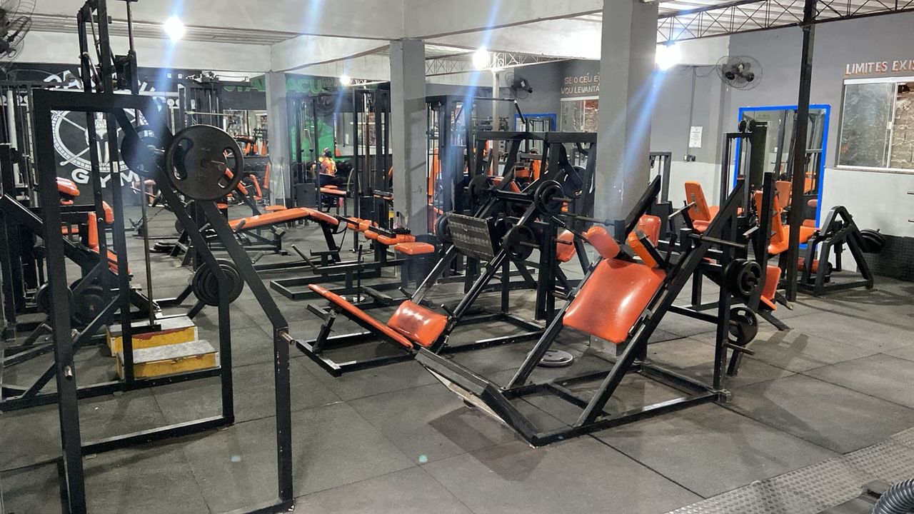 Imagem da estrutura da academia