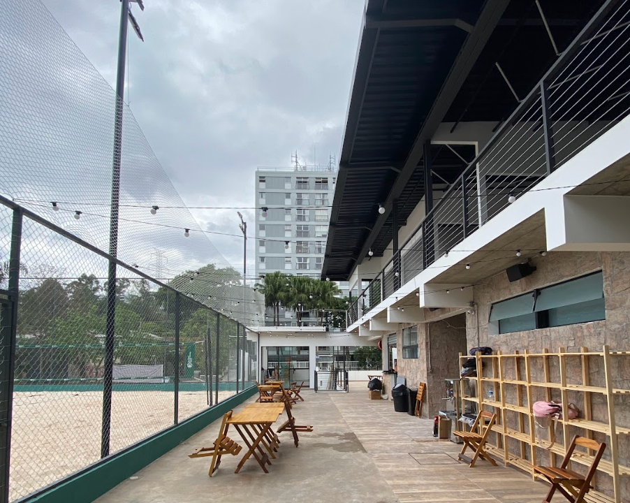 Imagem da estrutura da academia