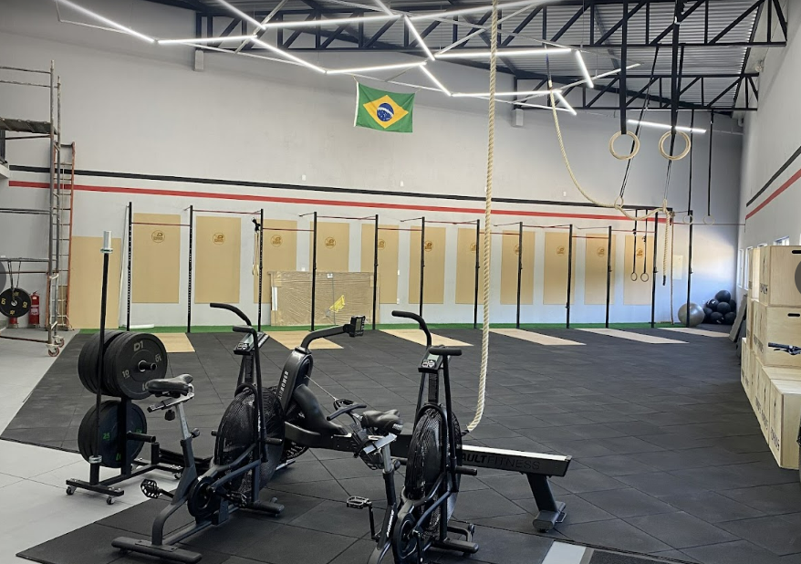 Imagem da estrutura da academia