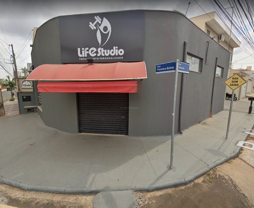 Imagem da estrutura da academia