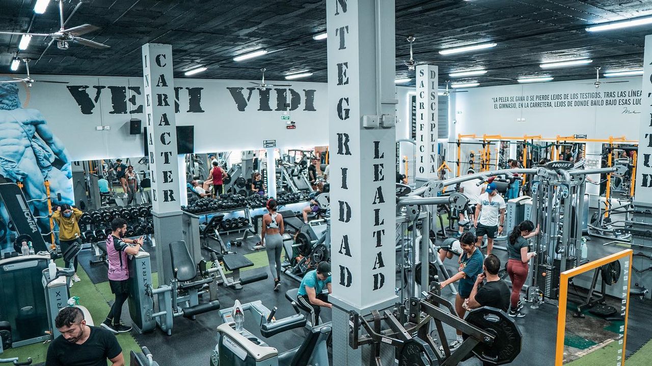 Imagem da estrutura da academia