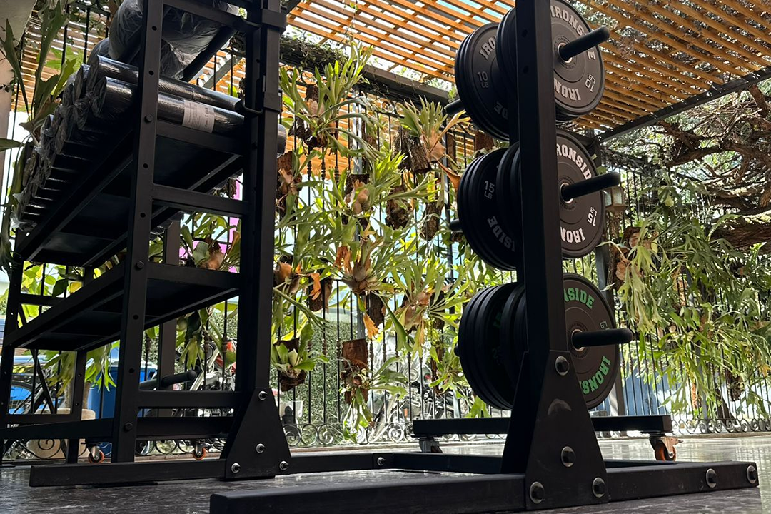 Imagem da estrutura da academia