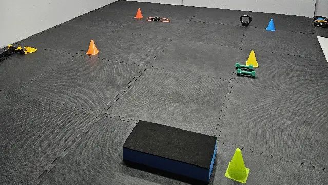 Imagem da estrutura da academia