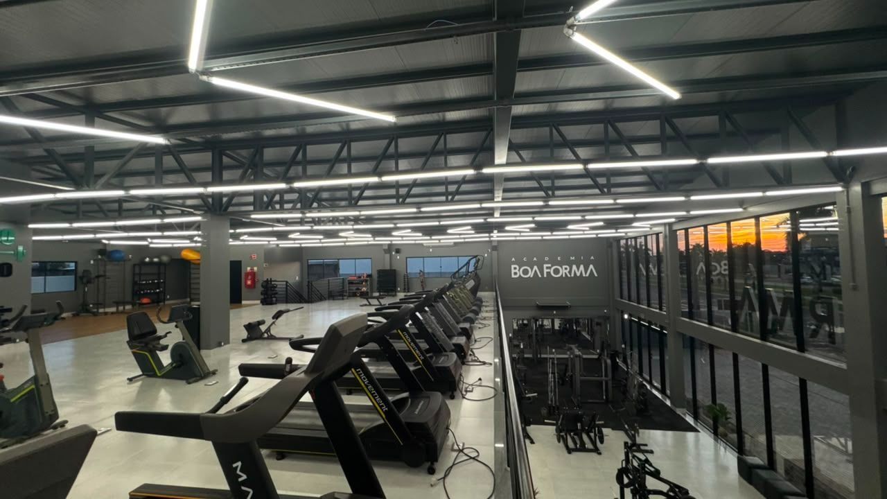 Imagem da estrutura da academia