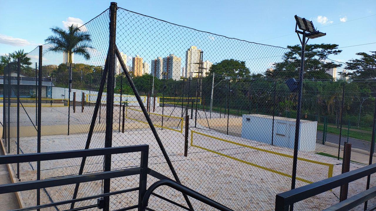 Imagem da estrutura da academia