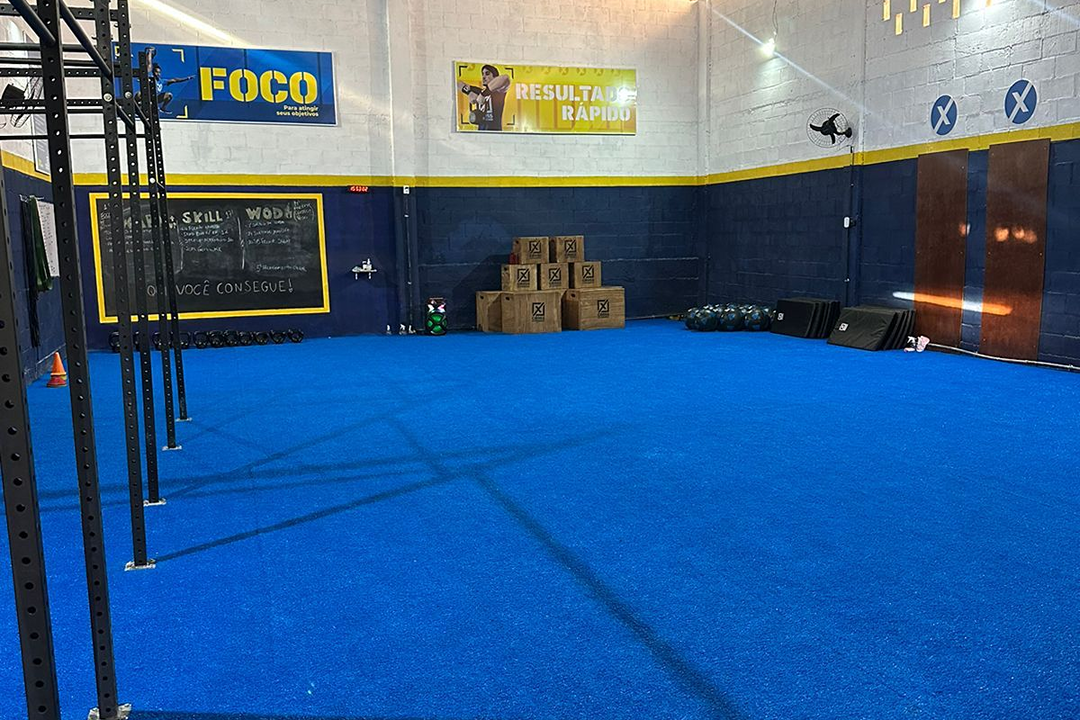 Imagem da estrutura da academia