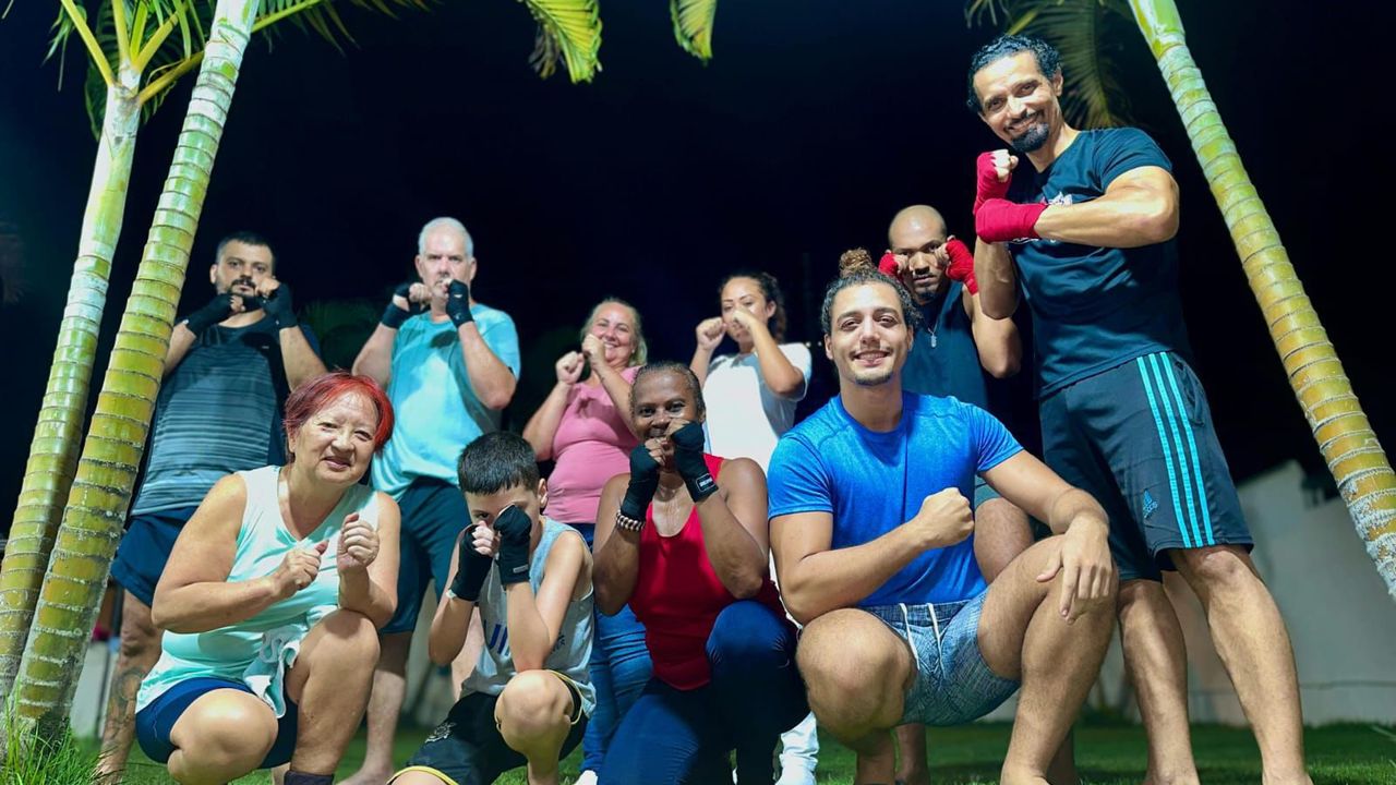 Imagem da estrutura da academia