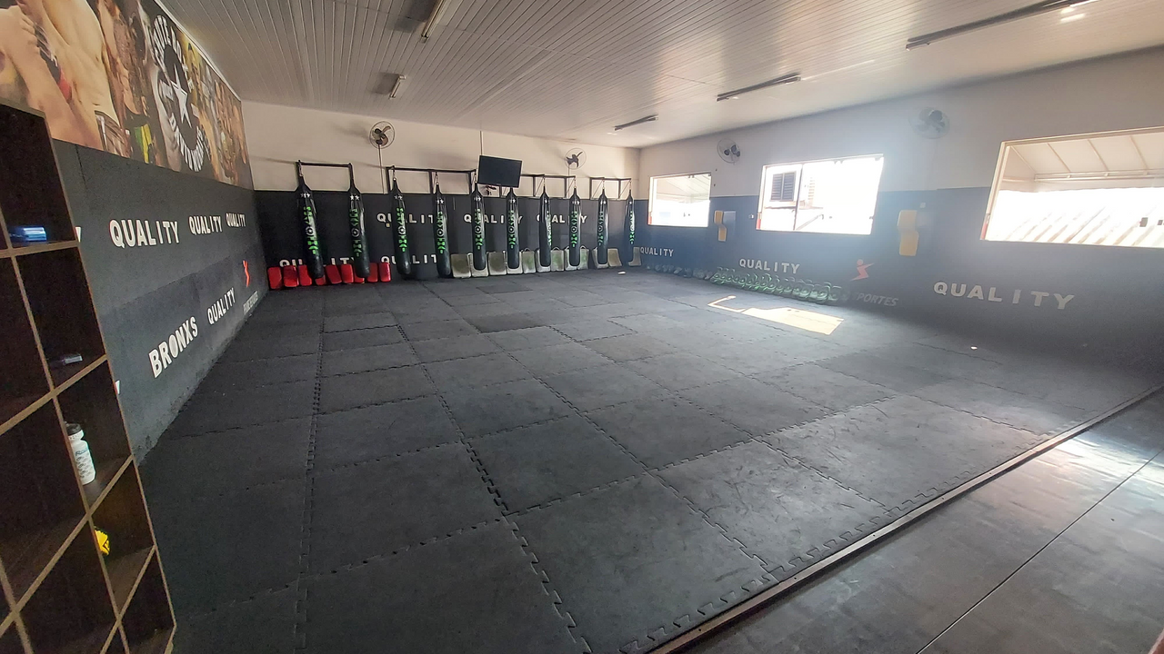 Imagem da estrutura da academia