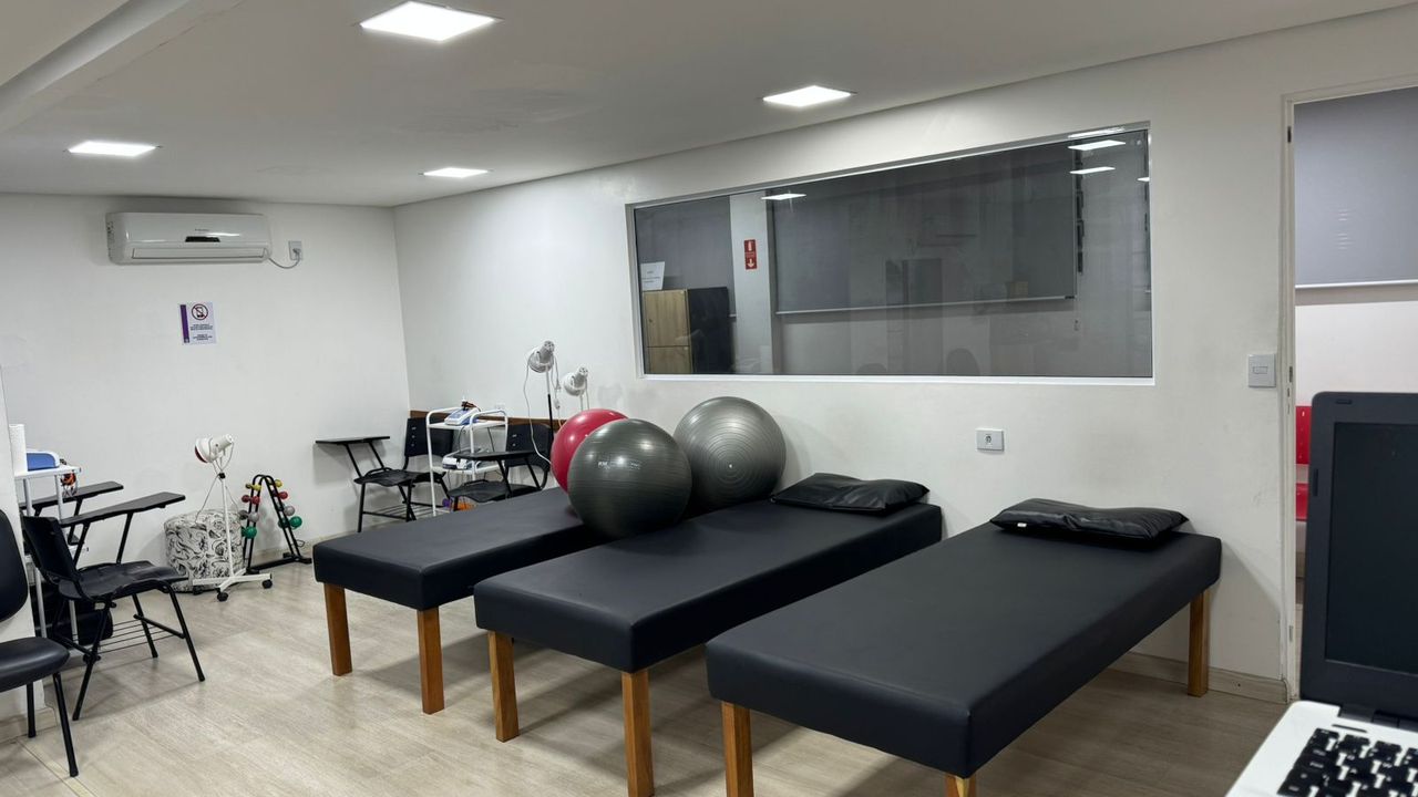 Imagem da estrutura da academia