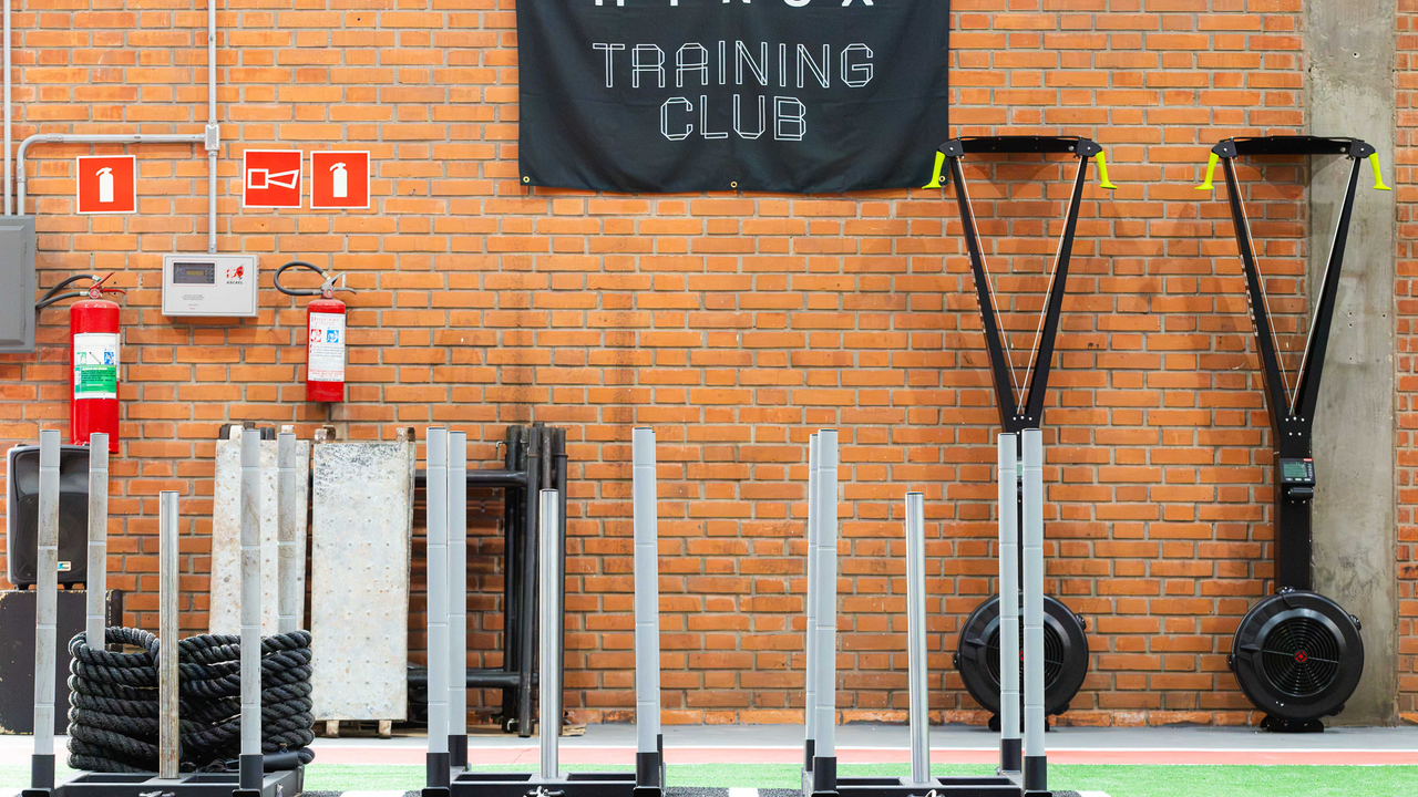 Imagem da estrutura da academia