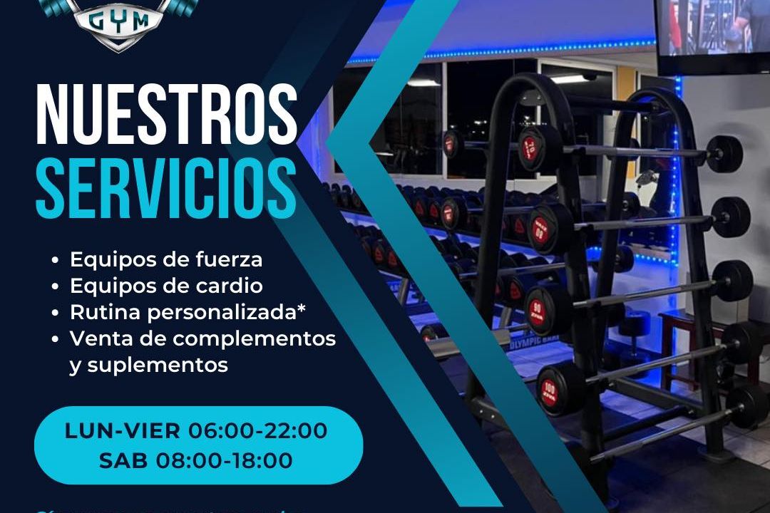 Imagem da estrutura da academia