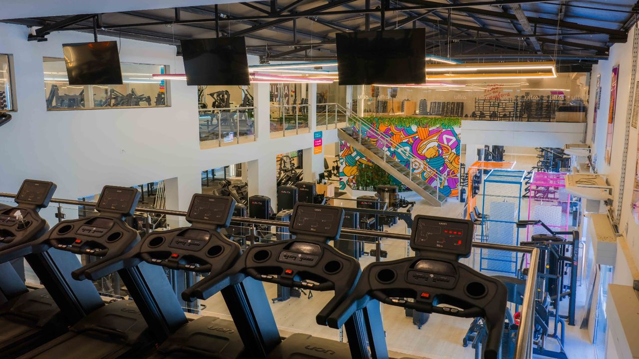 Imagem da estrutura da academia