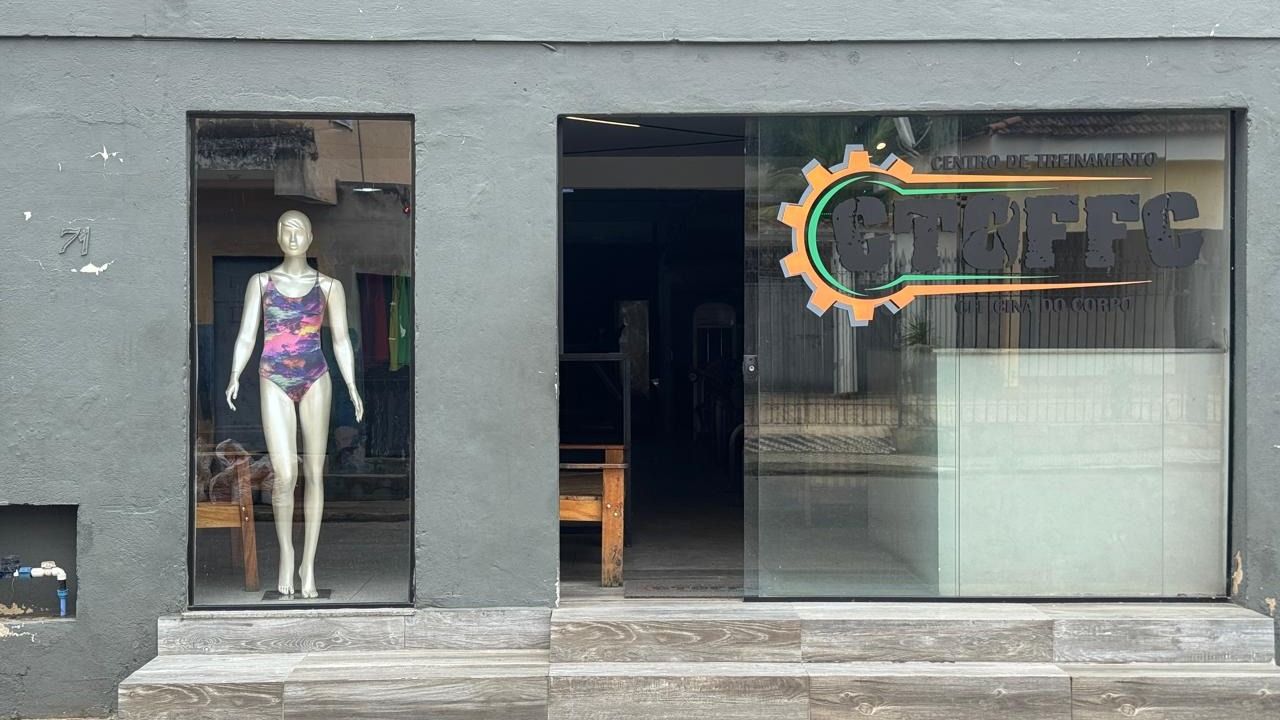 Imagem da estrutura da academia