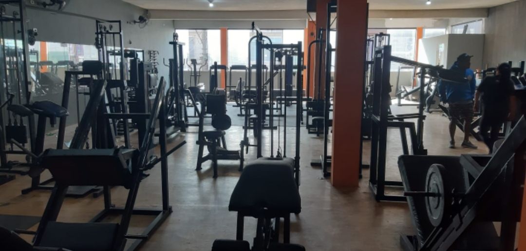 Imagem da estrutura da academia