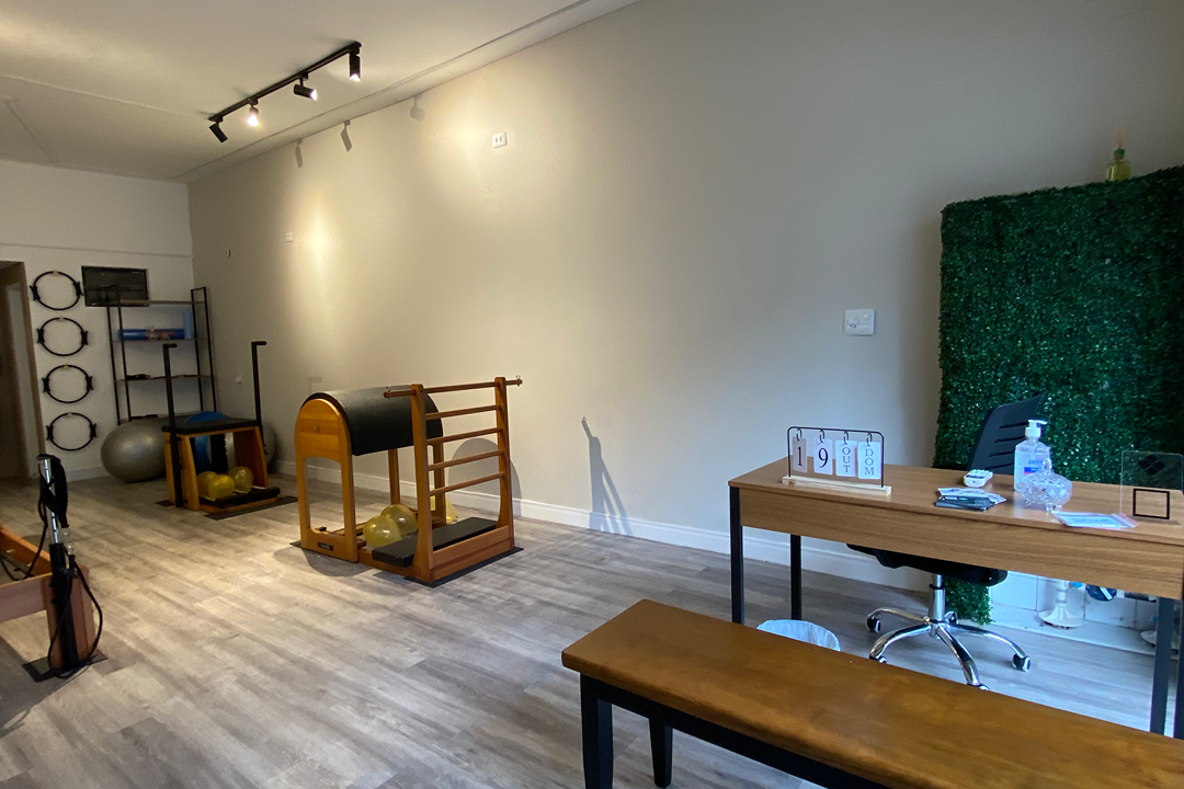 Imagem da estrutura da academia