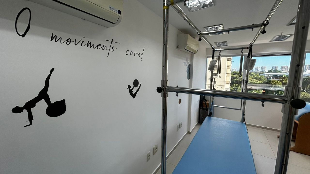 Imagem da estrutura da academia