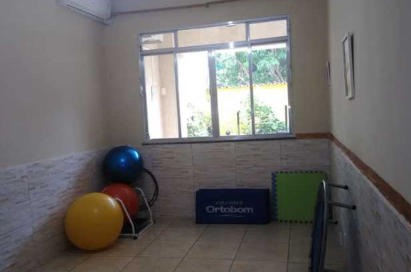 Imagem da estrutura da academia