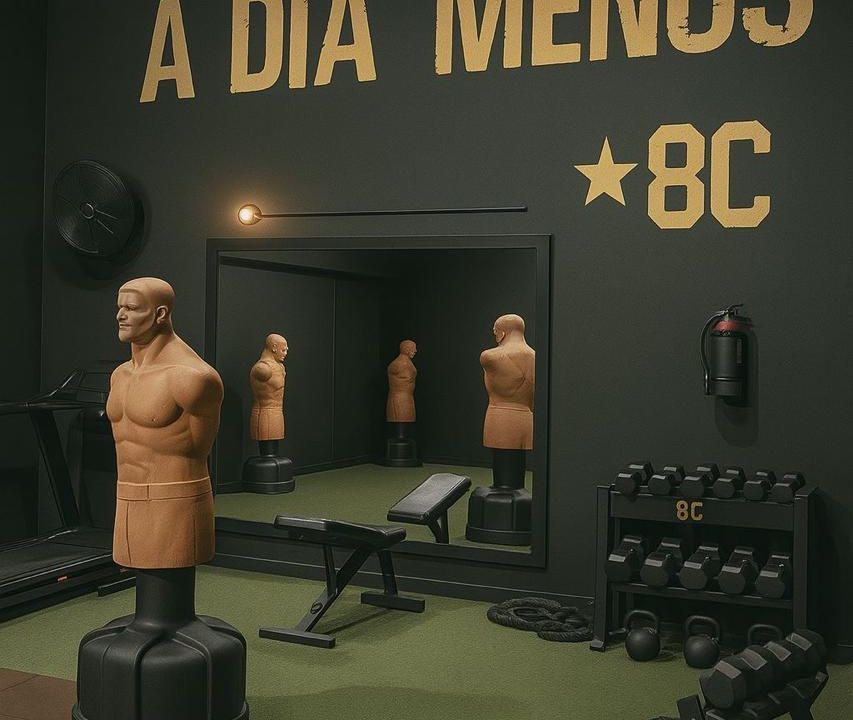 Imagem da estrutura da academia