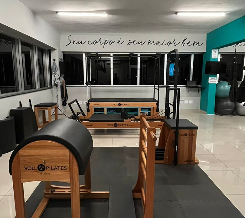 Imagem da estrutura da academia