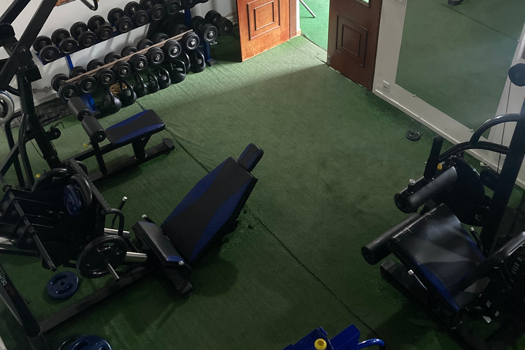 Imagem da estrutura da academia