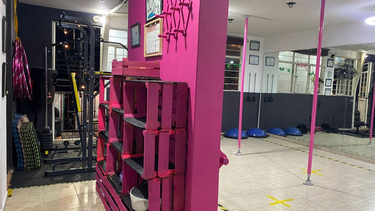 Imagem da estrutura da academia