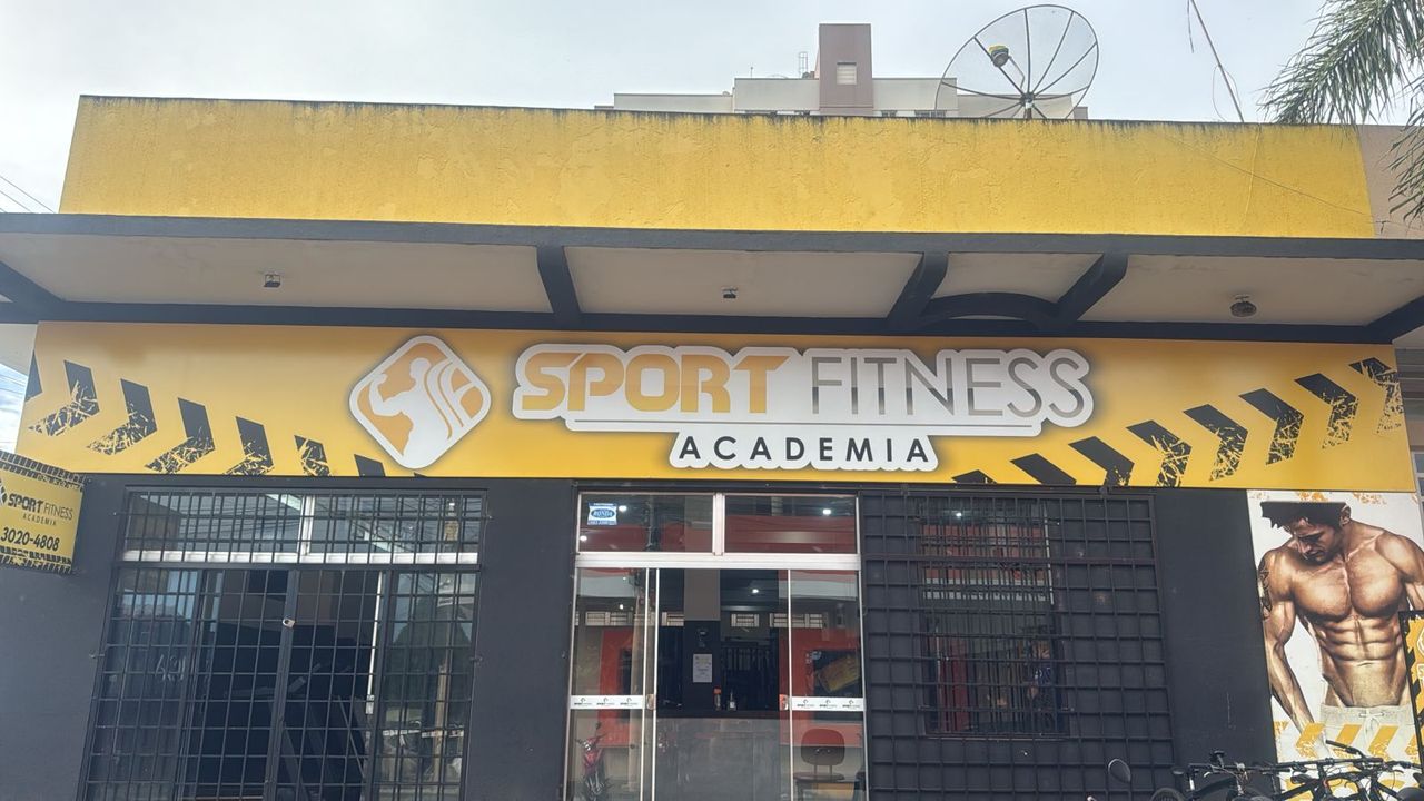 Imagem da estrutura da academia