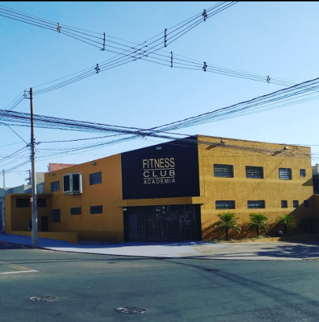 Imagem da estrutura da academia