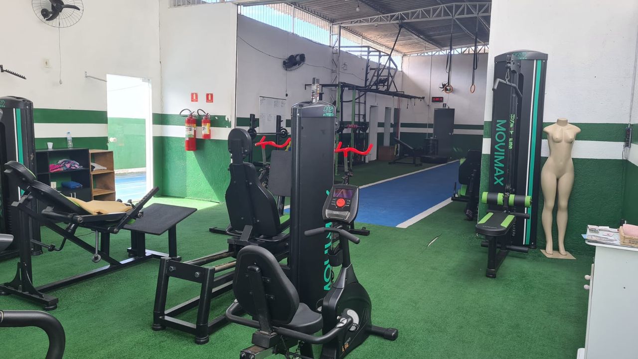 Imagem da estrutura da academia
