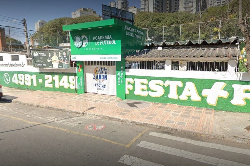 Imagem da estrutura da academia