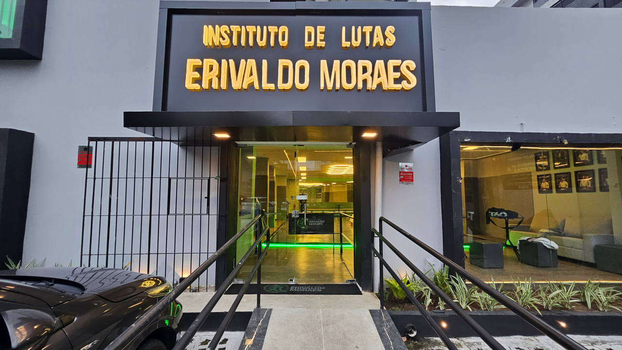 Imagem da estrutura da academia