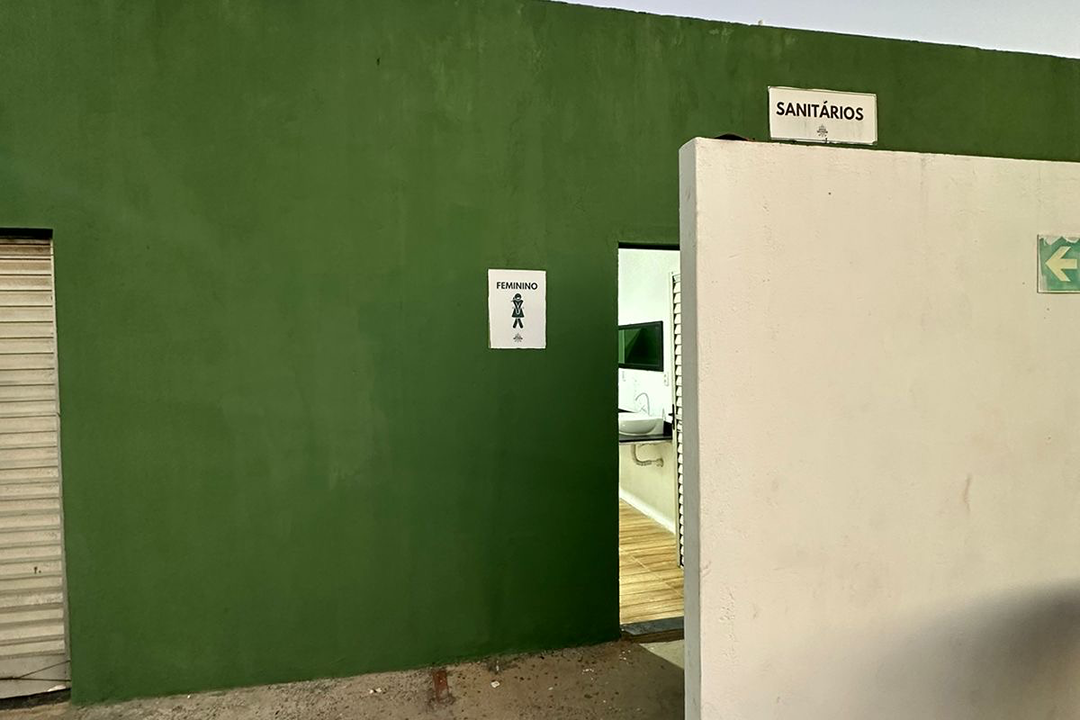 Imagem da estrutura da academia