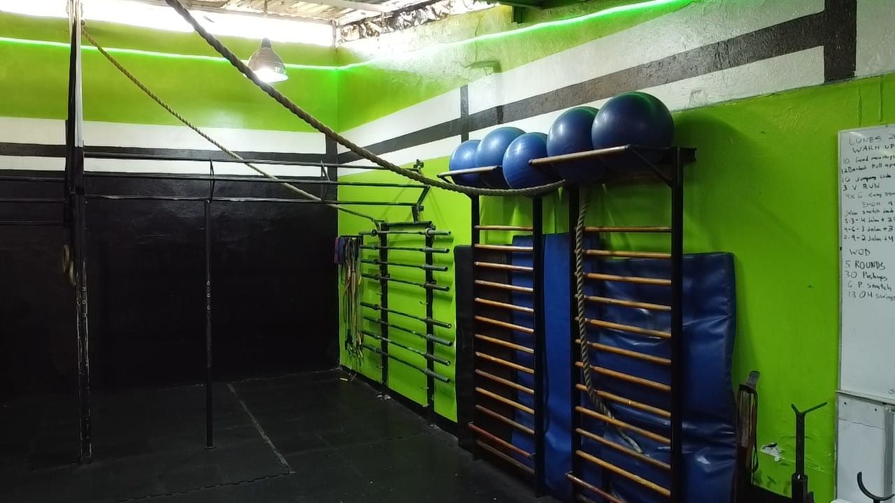 Imagem da estrutura da academia
