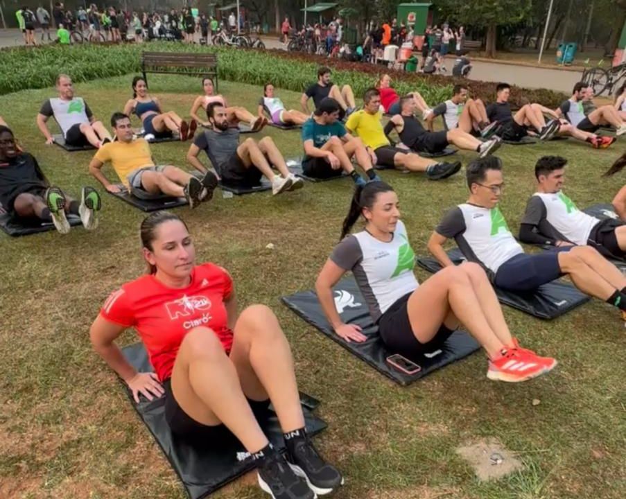 Imagem da estrutura da academia