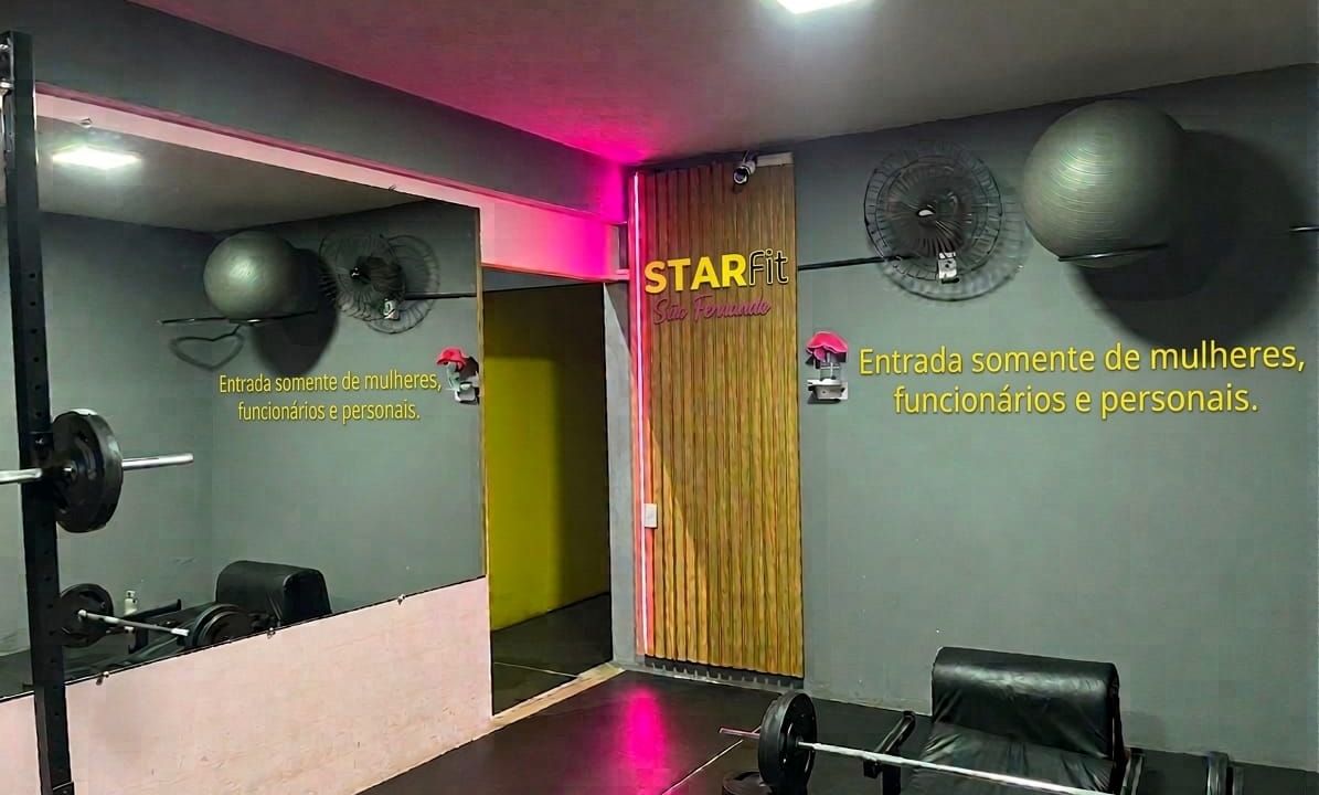 Imagem da estrutura da academia