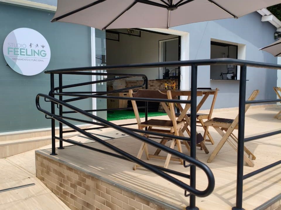 Imagem da estrutura da academia