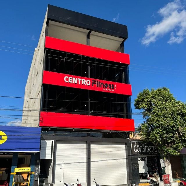 Imagem da estrutura da academia