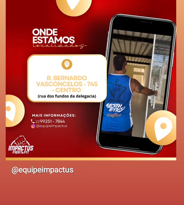 Imagem da estrutura da academia