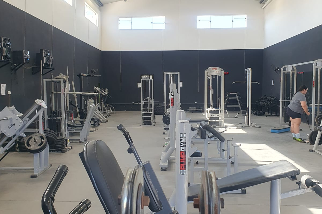 Imagem da estrutura da academia