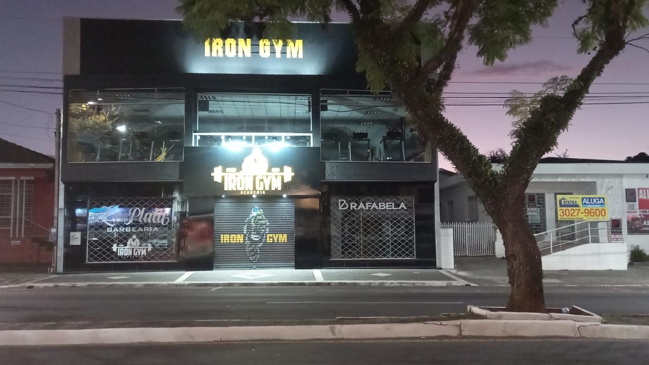 Imagem da estrutura da academia