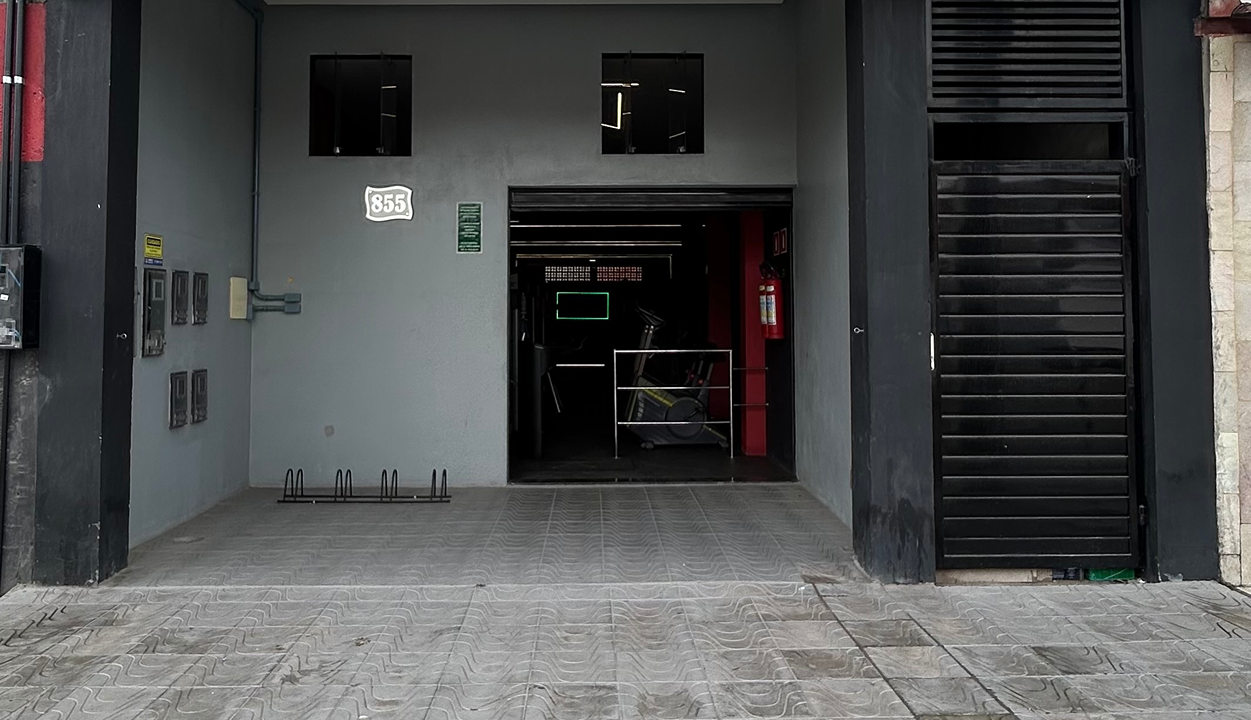 Imagem da estrutura da academia
