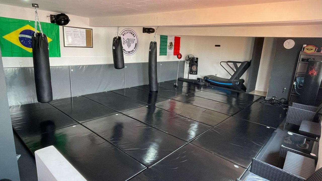 Imagem da estrutura da academia